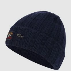 Paul & Shark Mütze Aus Schurwolle - Marineblau