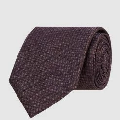 Blick Krawatte Aus Reiner Seide (6,5 Cm) - Lila