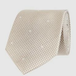 CK Calvin Klein Krawatte Aus Seide (6,5 Cm) - Beige