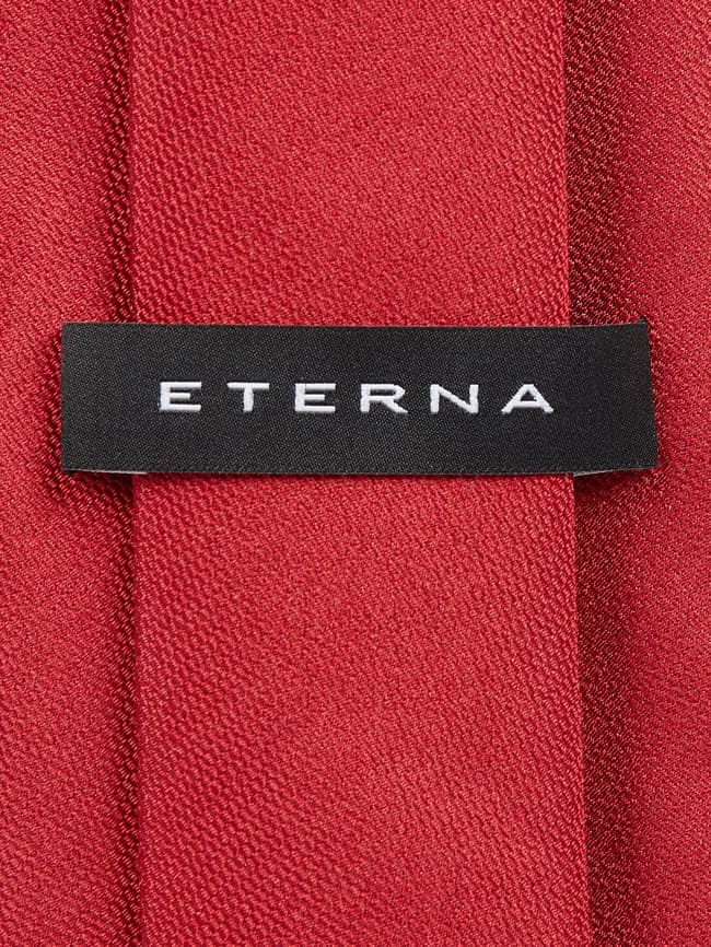 Eterna Krawatte Aus Reiner Seide (7,5 Cm) - Rot 2 Eterna Krawatte Aus Reiner Seide (7,5 Cm) - Rot – Bild 2