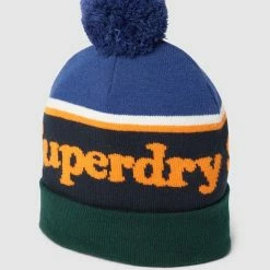 Superdry Pudelmütze Mit Label-Print - Bottle