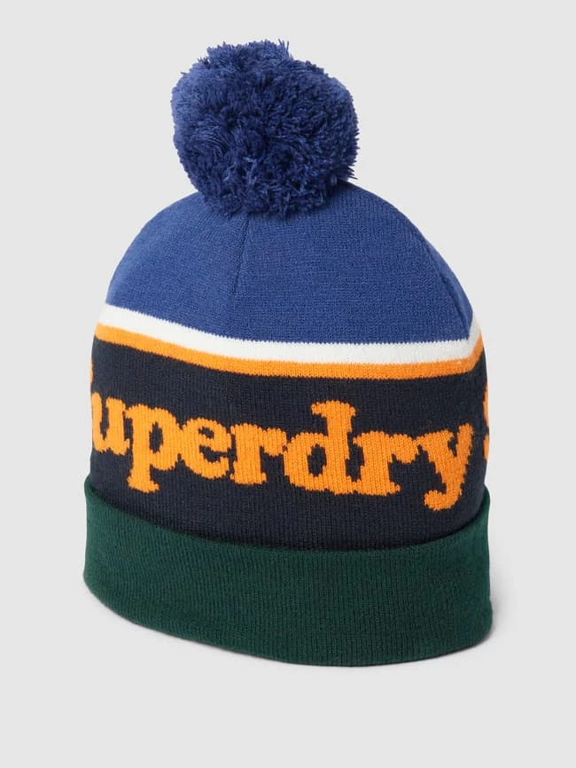 Superdry Pudelmütze Mit Label-Print - Bottle 1 Superdry Pudelmütze Mit Label-Print - Bottle