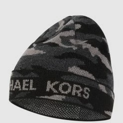 Michael Kors Mütze Mit Camouflage-Muster - Schwarz