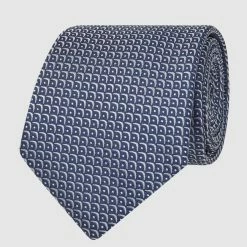 Willen Krawatte Aus Reiner Seide (7 Cm) - Mittelgrau