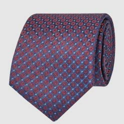 Willen Krawatte Aus Seide (7 Cm) - Bordeaux Rot