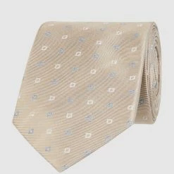 CK Calvin Klein Krawatte Aus Seide (6 Cm) - Beige