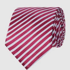 Willen Krawatte Aus Seide (7 Cm) - Fuchsia