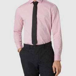 HUGO Krawatte Mit Feinem Muster - Schwarz