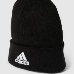 Adidas Originals Beanie Mit Label-Stitching - Schwarz