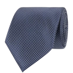 Christian Berg Men Krawatte Aus Seide (7cm) - Marineblau