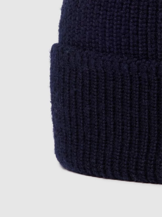 Polo Ralph Lauren Beanie Mit Label-Patch Modell 'VINTAGE NAVAL WATCH CAP' - Dunkelblau 2 Polo Ralph Lauren Beanie Mit Label-Patch Modell 'VINTAGE NAVAL WATCH CAP' - Dunkelblau – Bild 2