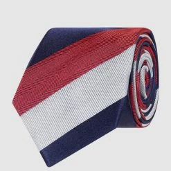 Eterna Krawatte Aus Reiner Seide (6 Cm) - Rot