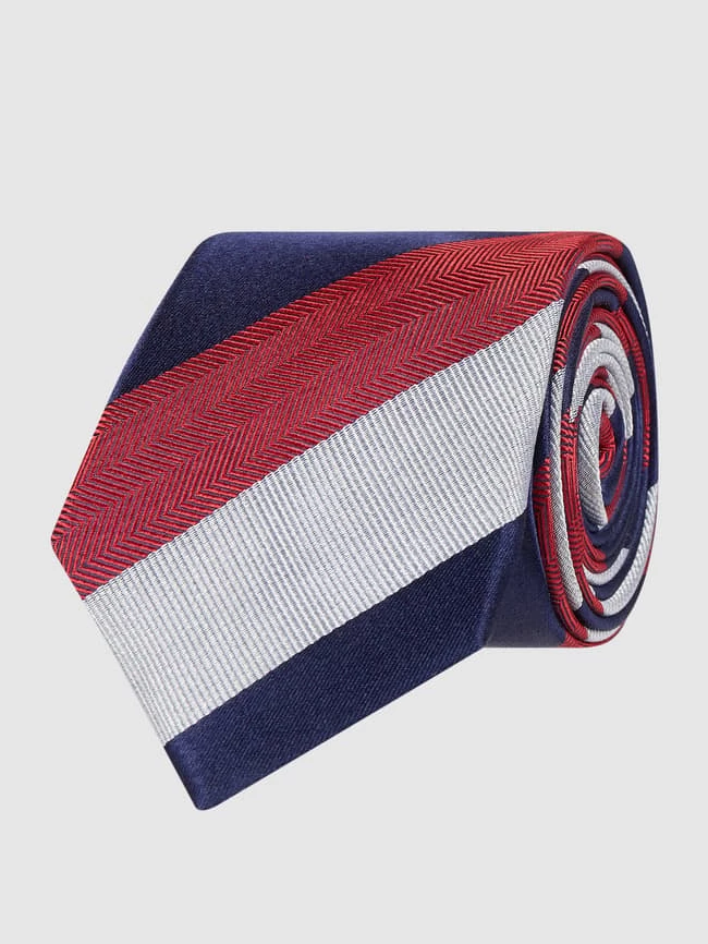 Eterna Krawatte Aus Reiner Seide (6 Cm) - Rot 1 Eterna Krawatte Aus Reiner Seide (6 Cm) - Rot