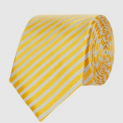 Willen Krawatte Aus Seide (7 Cm) - Gelb