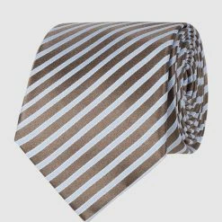 Willen Krawatte Aus Seide (7 Cm) - Taupe