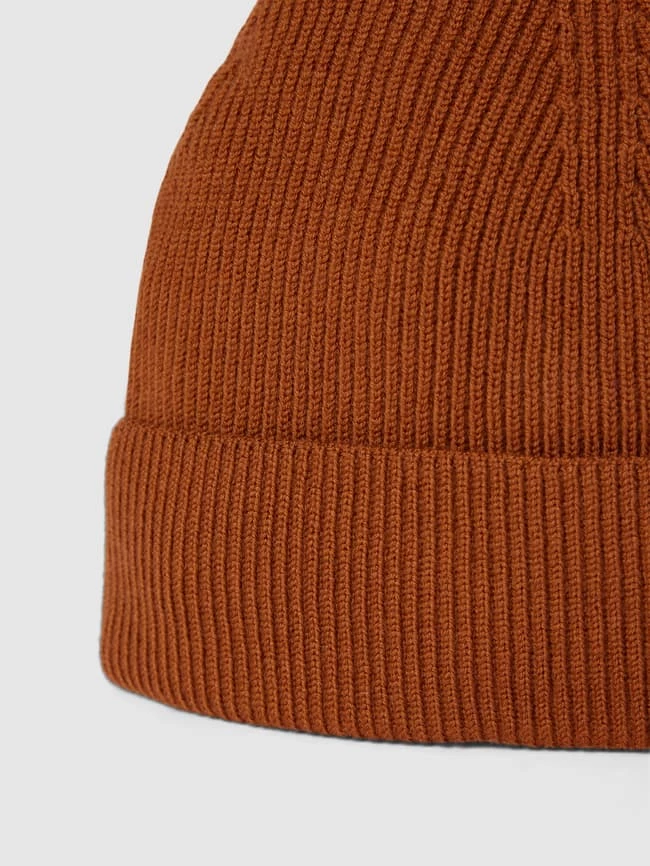 Tiger Of Sweden Beanie In Strick-Optik - Rostrot 2 Tiger Of Sweden Beanie In Strick-Optik - Rostrot – Bild 2