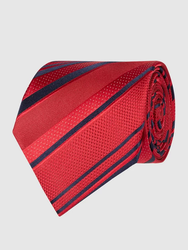 Eterna Krawatte Aus Reiner Seide (7,5 Cm) - Rot 1 Eterna Krawatte Aus Reiner Seide (7,5 Cm) - Rot